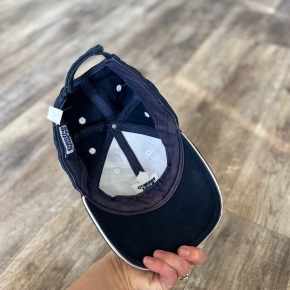 Toronto Maple Leafs Navy Baseball Hat - Corduroy Fabric - Picture 3 of 4